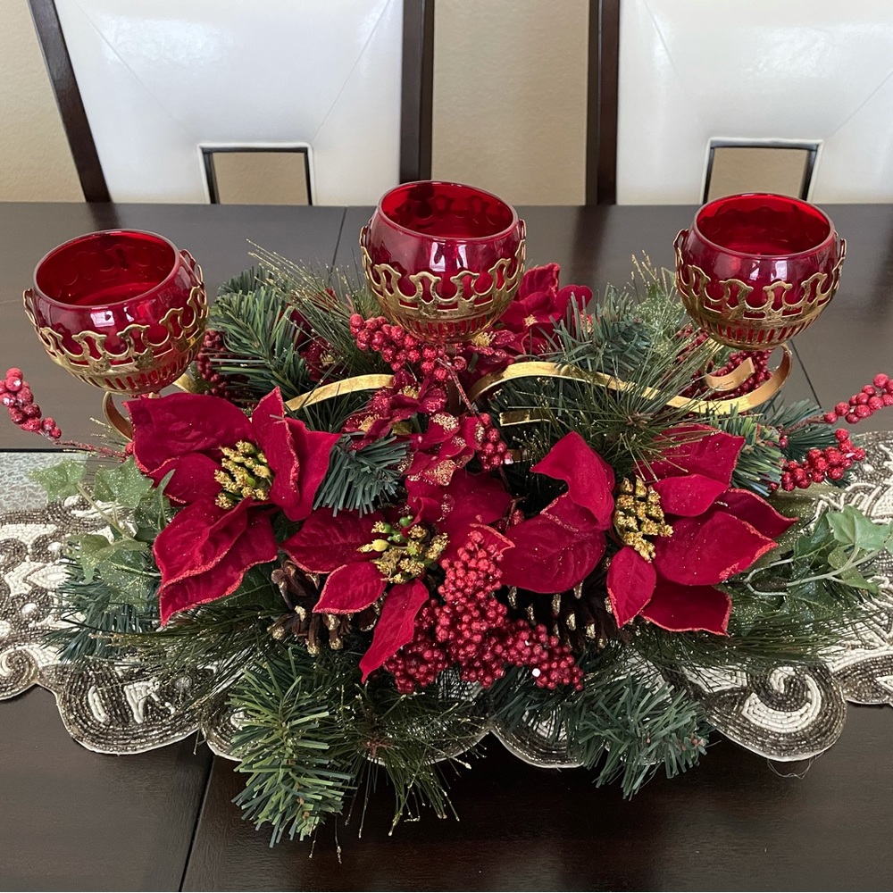 Christmas centerpiece 🎄